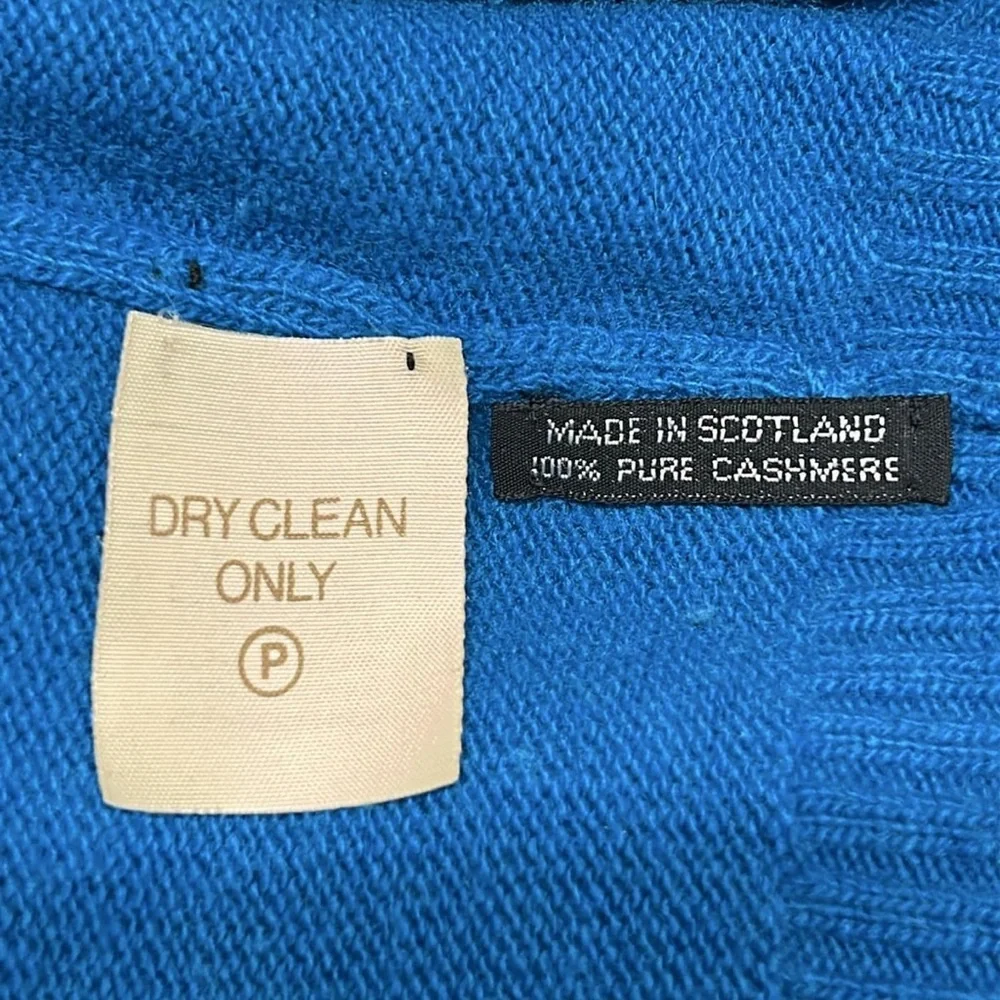 Authentic CHANEL oversized long knitwear 100% cashmere clover sweater 🍀